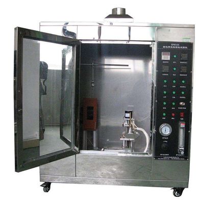 ISO340:2004 Cintura trasportatrice macchina di prova di combustione verticale per cintura trasportatrice di core tessile