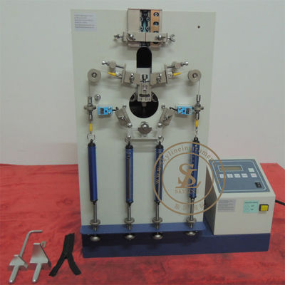 Equipaggiamento di prova per calzature professionali BS3084 Tester di stanchezza reciproca con cerniera