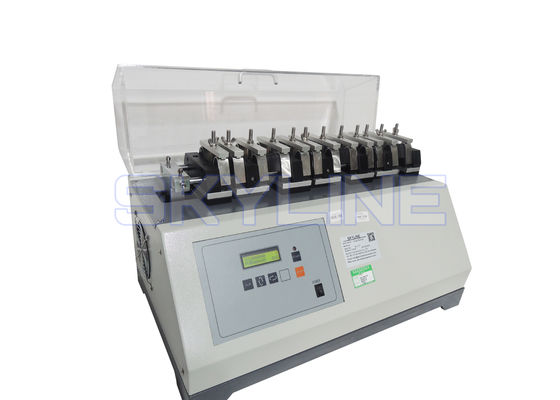 Calzature Vamp Flexing Tester Per Vamp Flex Test Resistenza alle crepe e crepe