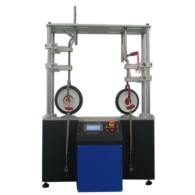 Attrezzatura di prova di laboratorio PLC Controller Smart Design Bambini Tricicli Testatore di durata con pinze durevoli