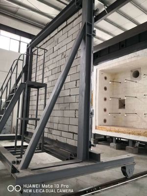 UL 10C BS EN 1634 Forno a gas verticale 3.0*3.0*1.2m