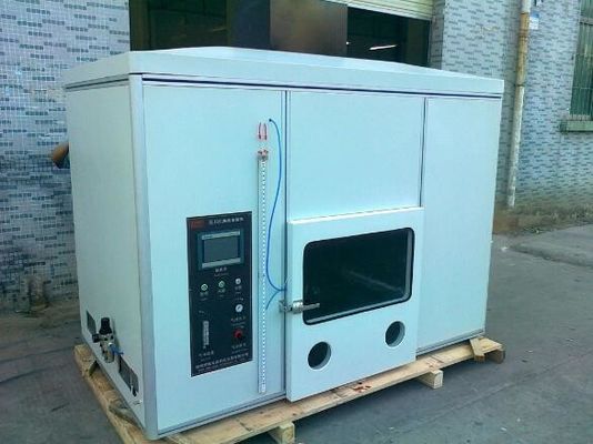 Camera di prova dell' infiammabilità orizzontale Sicurezza per fili elettrici, cavi e cavi flessibili