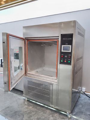 Sabbia di brillamento e polvere della polvere libera della camera di Envirotronics dell'acciaio inossidabile di IEC 60529