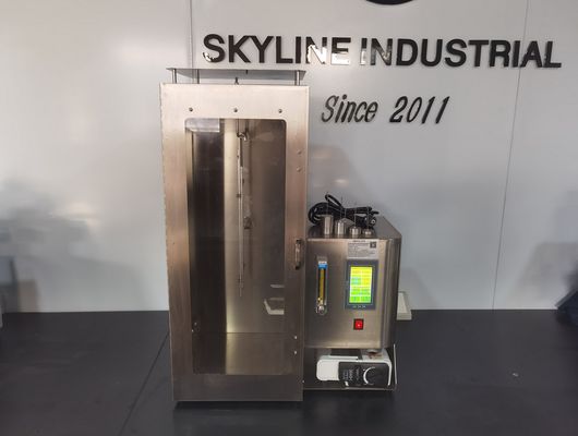 Ugello da 11 mm SL-FL76 Tester di combustione verticale (16CFR1615/1616) per testare indumenti da notte per bambini
