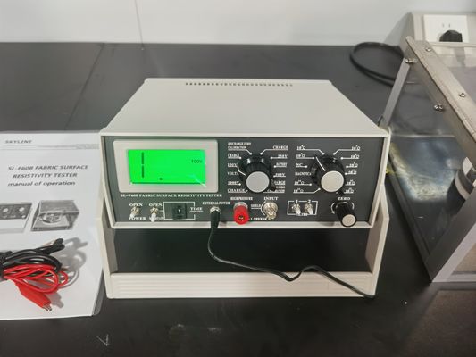 Testatore di resistenza superficiale dei tessuti tessili EN 1149-1/ EN 1149-2/ AATCC 76/ BS 6524