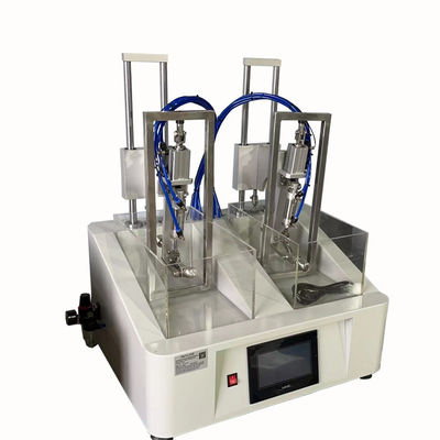 Tester di penetrazione dell'acqua Tester di resistenza all'acqua Macchina di prova di cuoio Calzature da laboratorio Materiale Tester di impermeabilità dinamica
