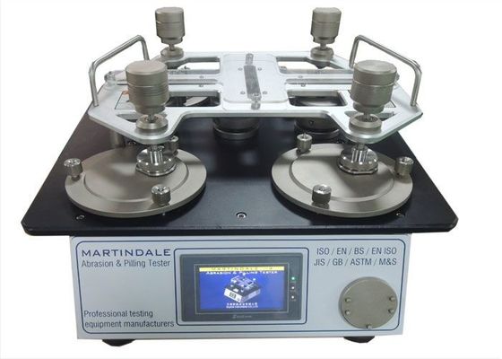 ISO 12945-2 ASTM D4966 attrezzatura di prova tessile Martindale Abrasion And Pilling Tester