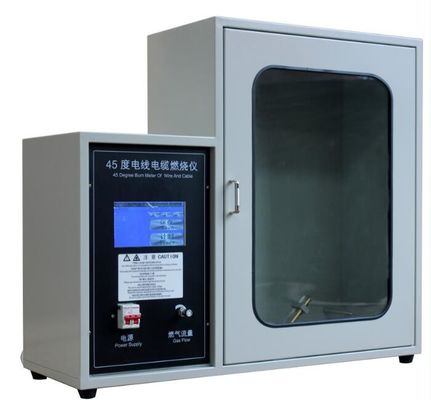 ISO 6722 Attrezzature per la prova del fuoco Attrezzature per la prova dell'inflamabilità dei fili/cavi monocore per l'automotive