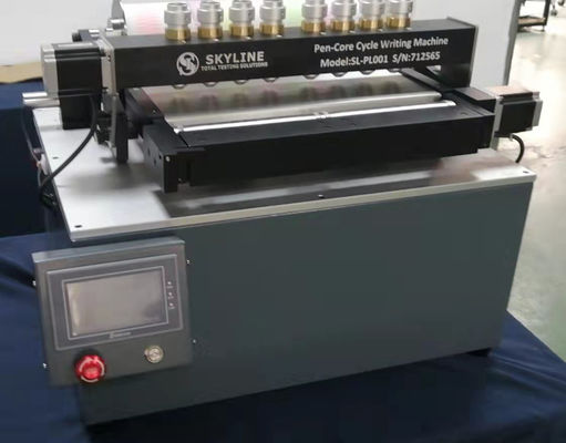 ISO 27668-1 Lab Testing Equipmen Penna a sfera Tester per scrittura per rilevare penne a sfera e pennarelli